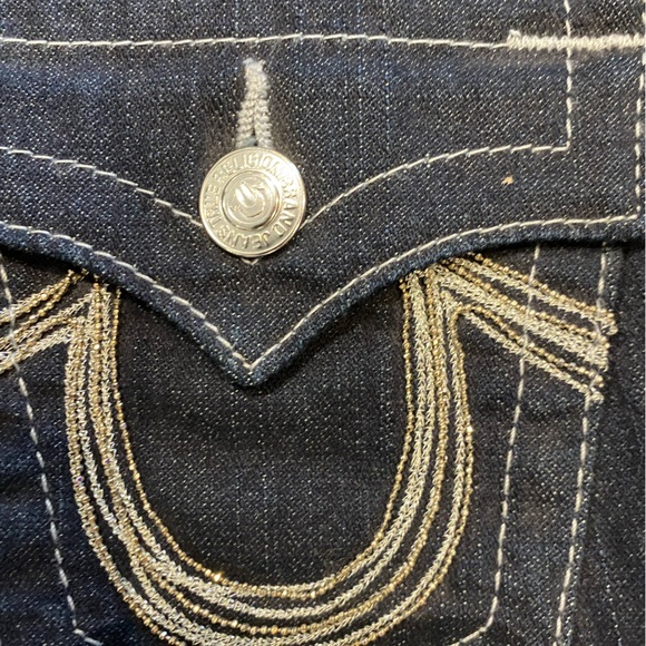 NWT Ladies True Religion Style Julie Chainball Size 25 Skinny Low Rise - Picture 6 of 9